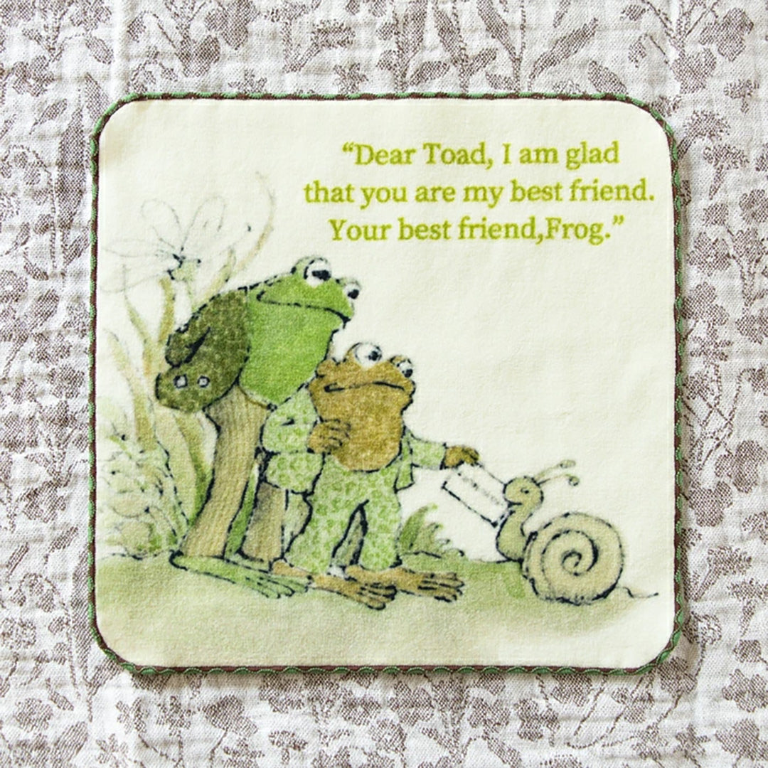 Frog and Toad Mini Towel - Two Styles Available!