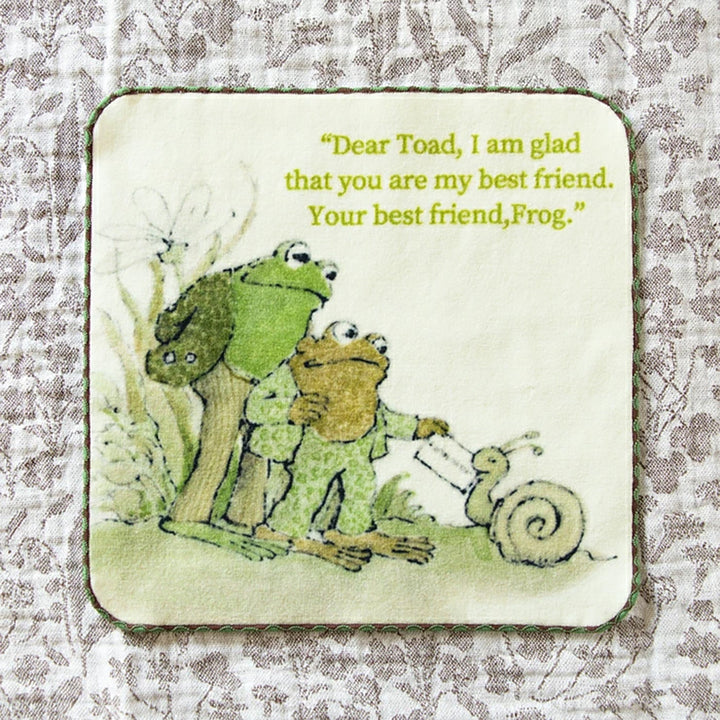 Frog and Toad Mini Towel - Two Styles Available!