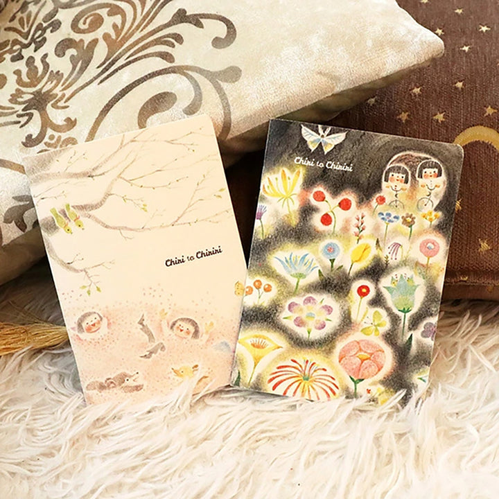 Chirri & Chirra Mini Notebook - Cherry Blossoms