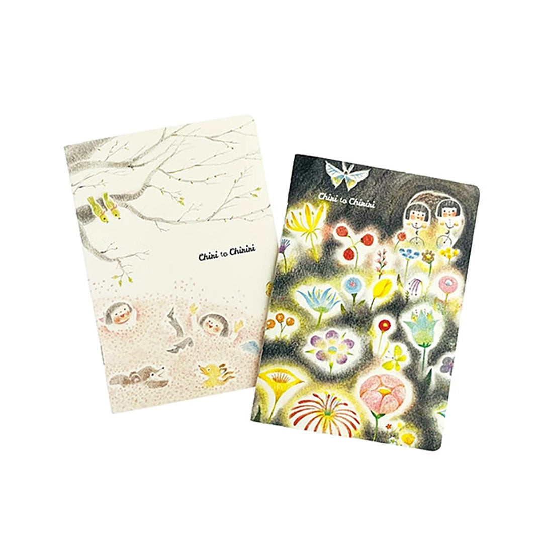Chirri & Chirra Mini Notebook - Cherry Blossoms