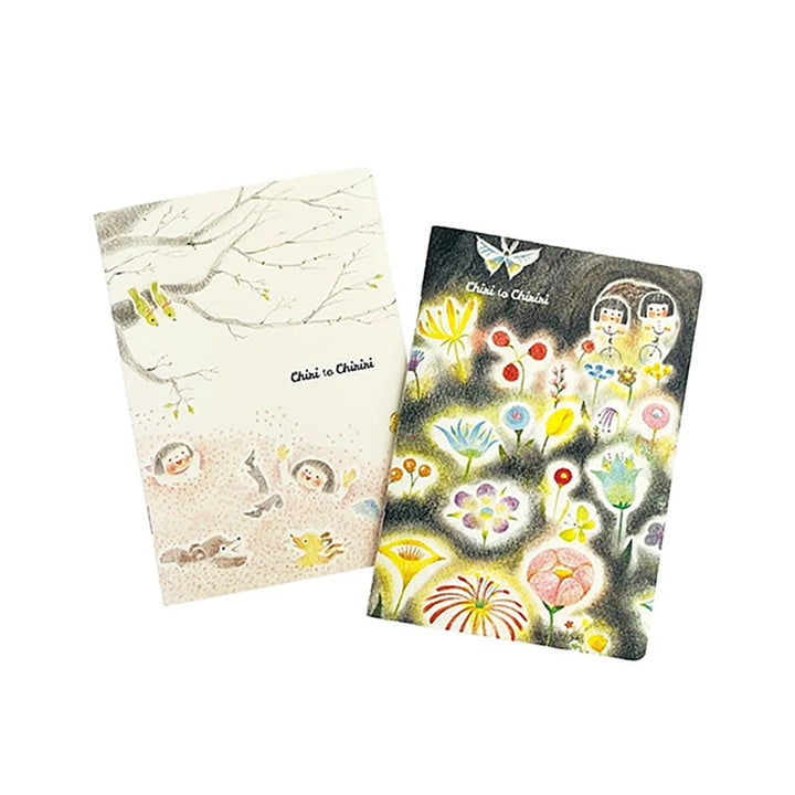 Chirri & Chirra Mini Notebook - Cherry Blossoms