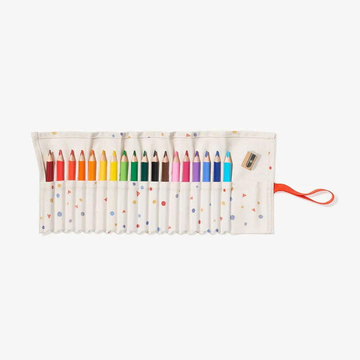 Pencil Set with Case, Signature Dot
