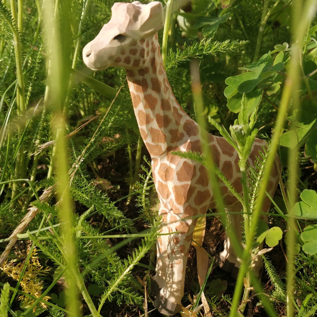 Wooden Giraffe Animal Toy