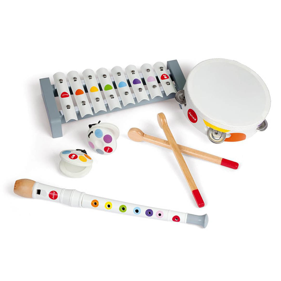 Wooden Confetti Music Set
