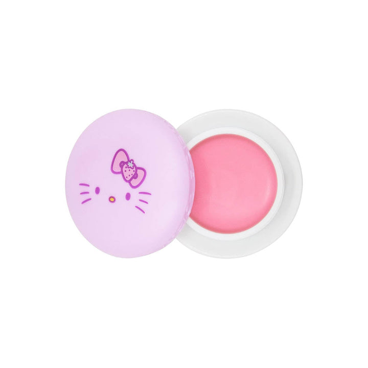 NEW Macaron Lip Balm - Strawberry Rose Latte - The Creme Shop x Hello Kitty