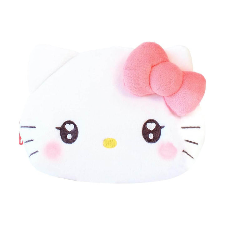 Official Sanrio Hello Kitty Plush Face Pouch Bag