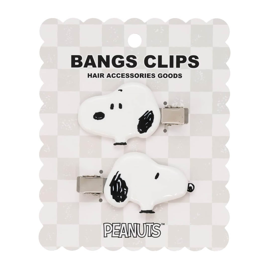 Limited Peanuts Set of Two Hair Clips - Classic Snoopy