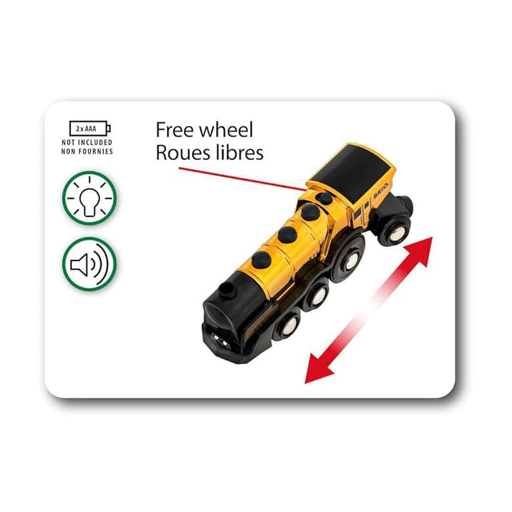 Train Only Set- World Mighty Gold Action Locomotive