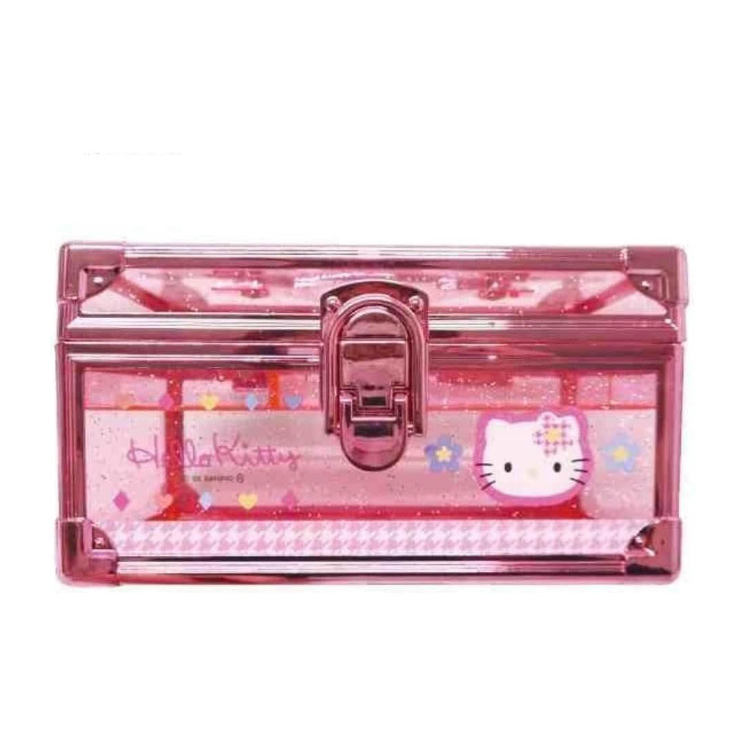 NEW Official Sanrio Hello Kitty Clear Organizer Storage Box - Pink