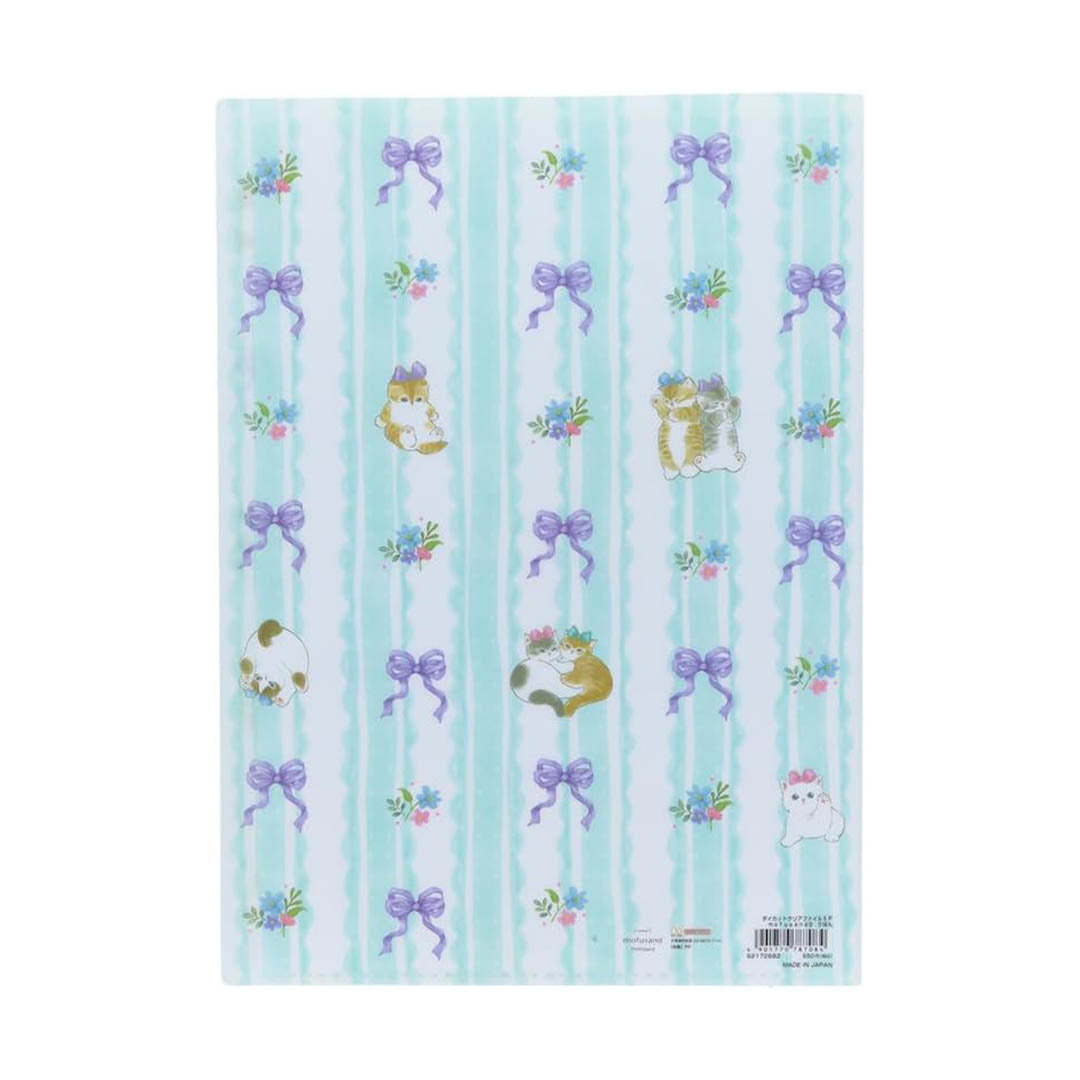 Mofusand Five Pocket File Folder - Ribbon