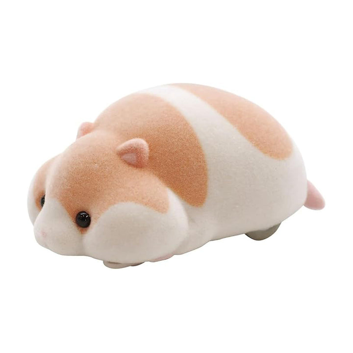 Desk Cleaner Flocked Hamster: Orange Spots