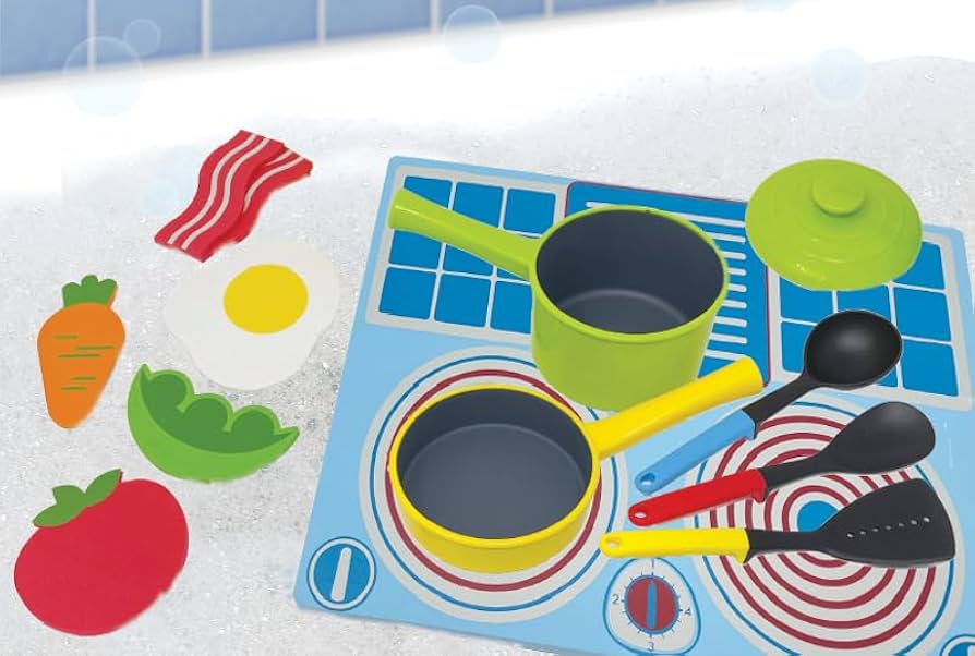 Floating Cookset Bath Toy Set