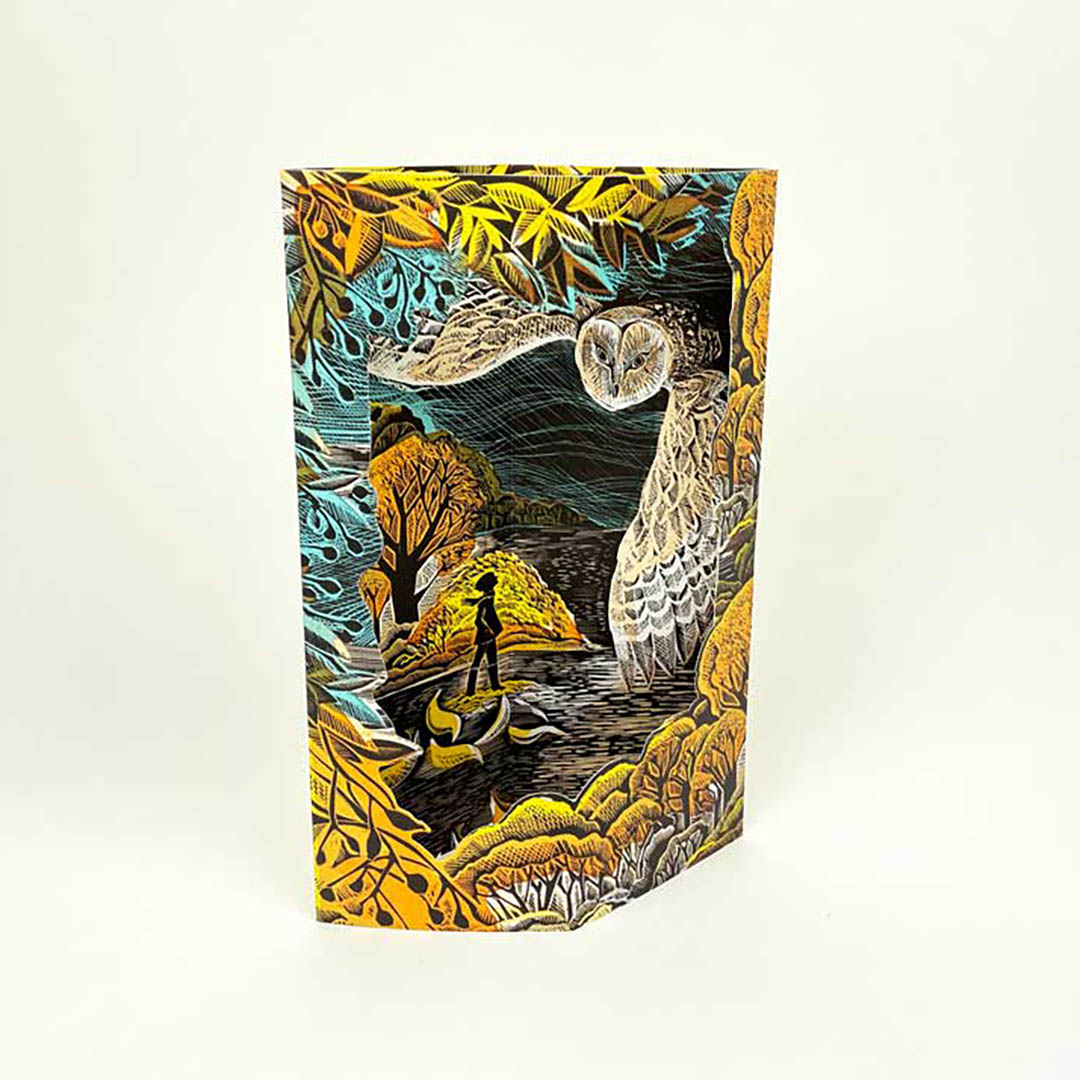 October Owl Die-cut Card