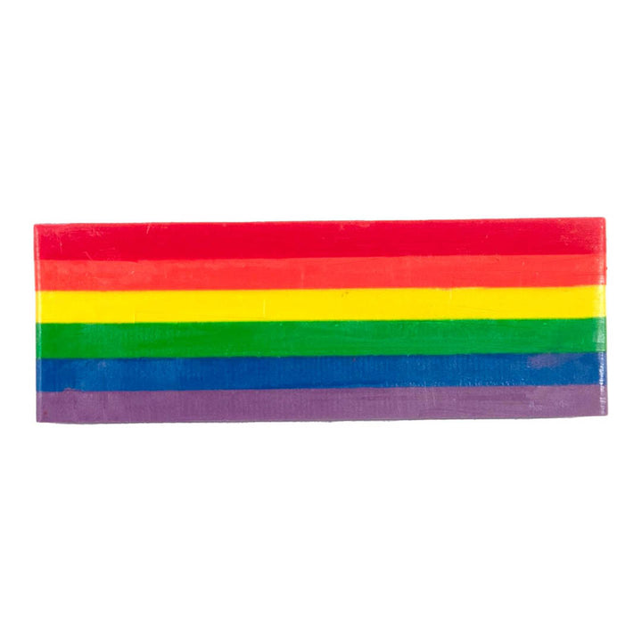 Jumbo Wax Crayon: Rainbow Striped