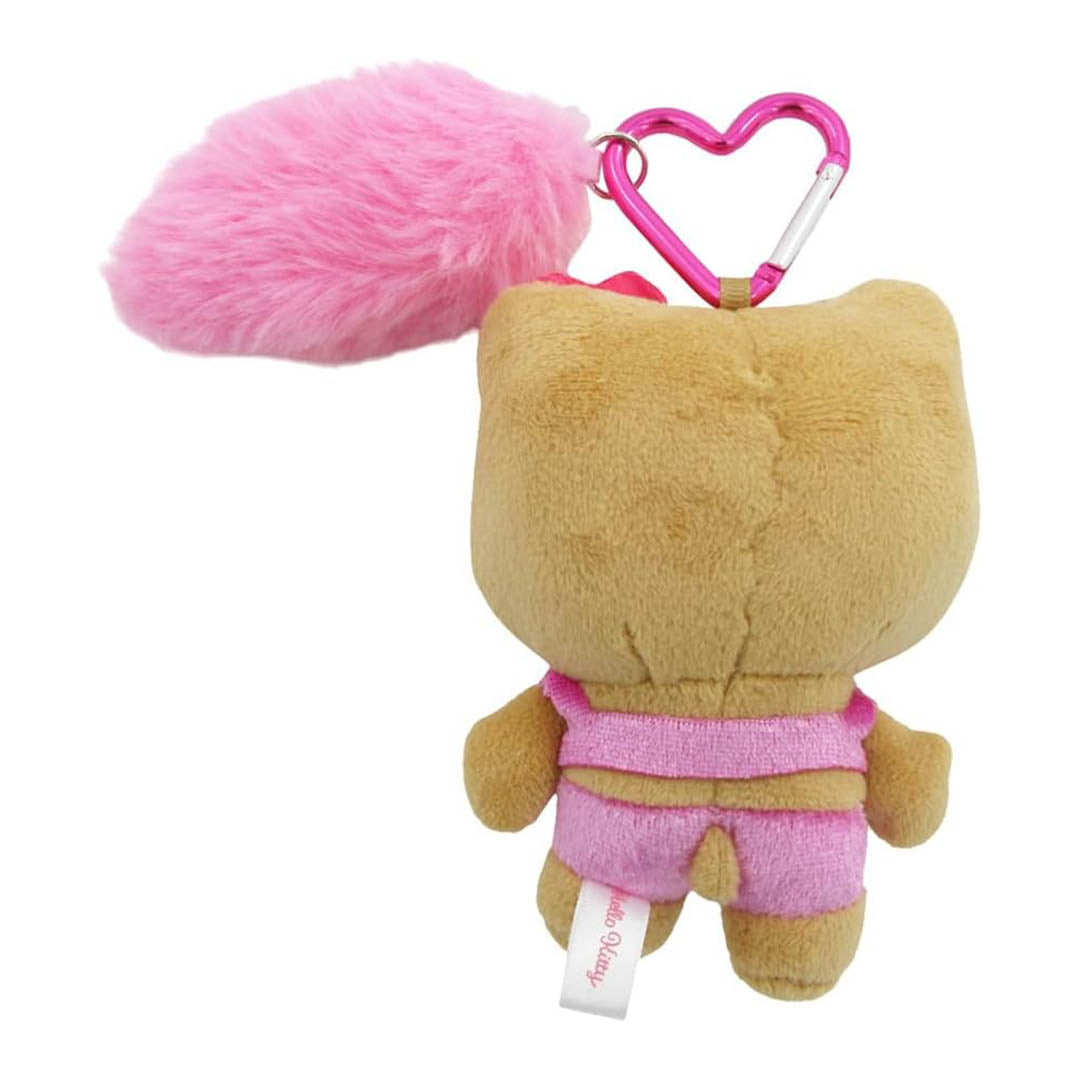Official Sanrio Hello Kitty Tail Mascot Keychain Plush - Bikini