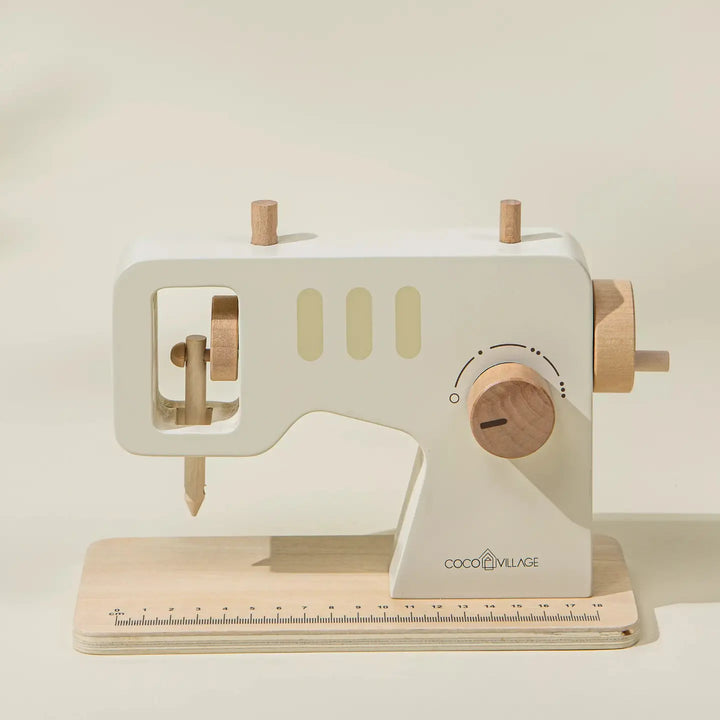 NEW Wooden Sewing Machine Playset