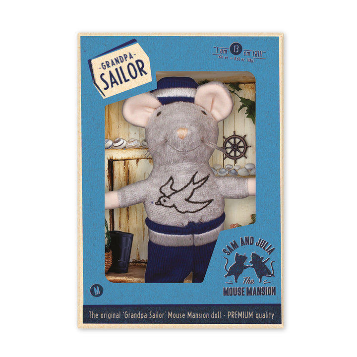 Little Mouse Mansion Doll- Grandpa Sailor