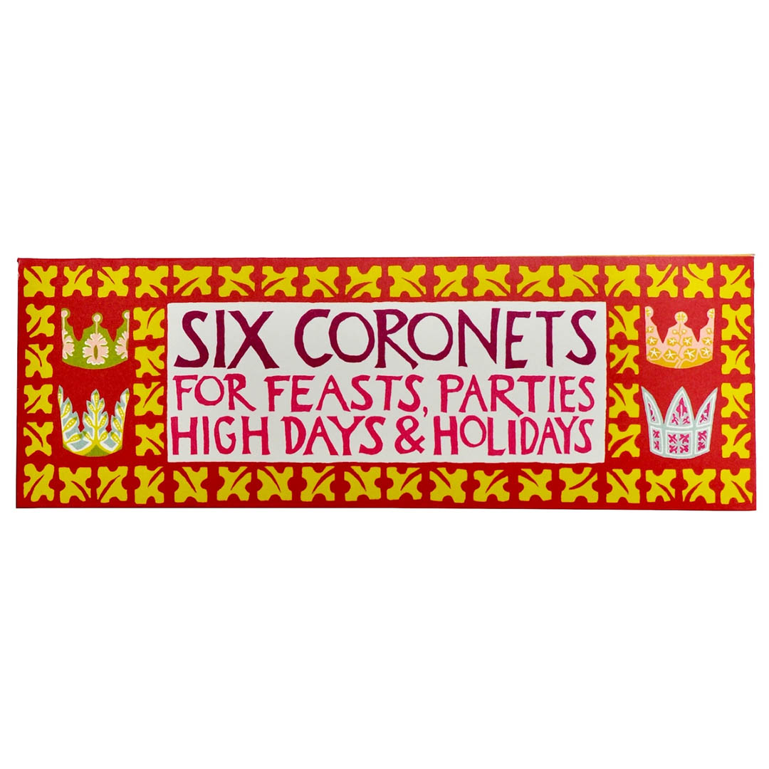 NEW Six Coronets Paper Craft Kit