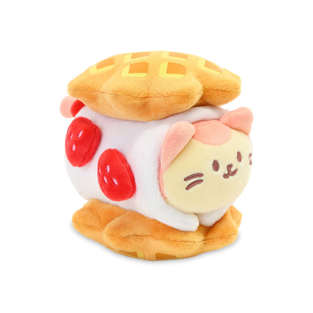 6" Plush- Bakery Waffle Kitty