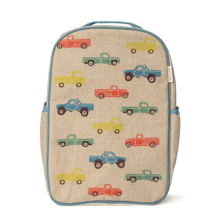 Vintage Trucks Grade School Backpack