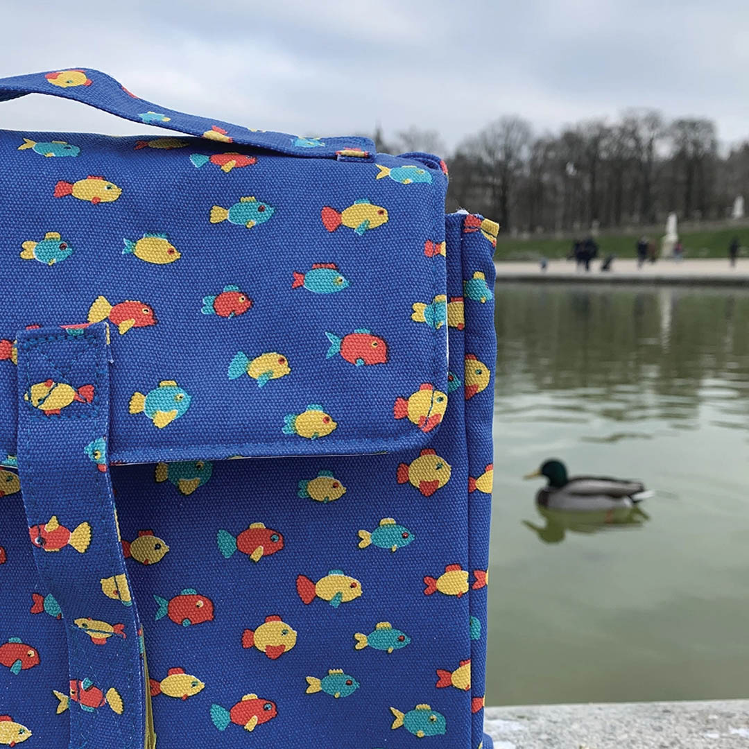 Kiddie Insulated Lunch Bag- Sea