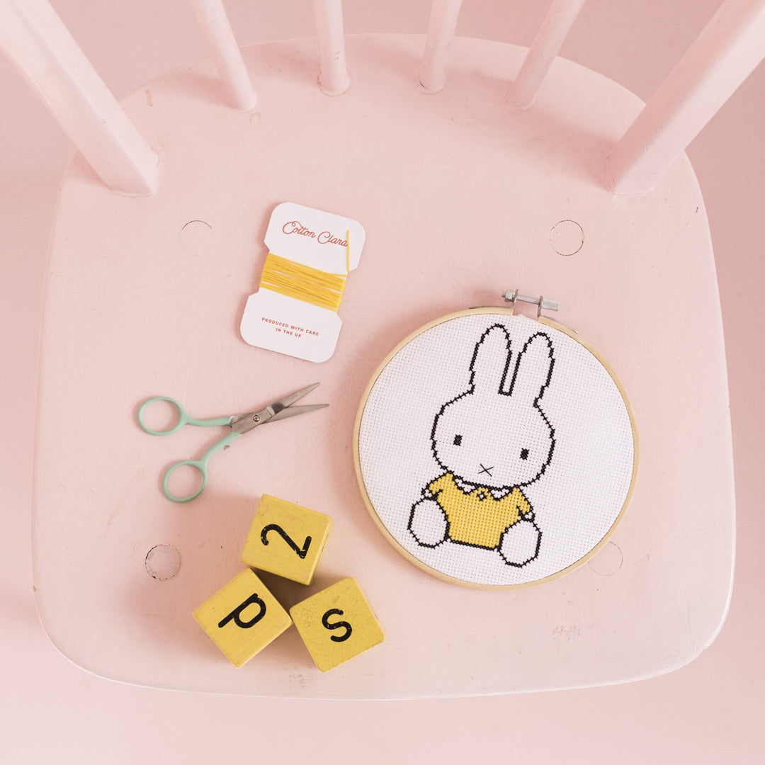 Miffy Yellow Cross Stitch Kit