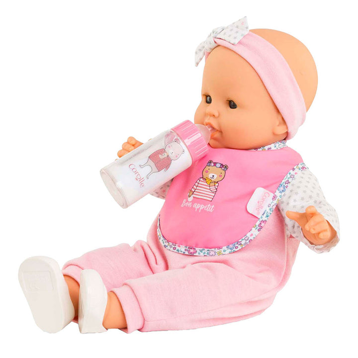 French Doll Bib & Magic Milk Set