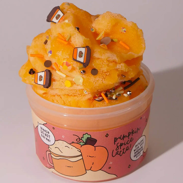 Pumpkin Spice Latte Fall Slime Toy