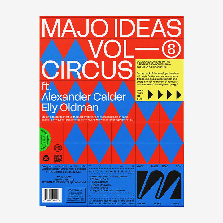 Vol ⑧ — Circus Sticker Based Art Pack