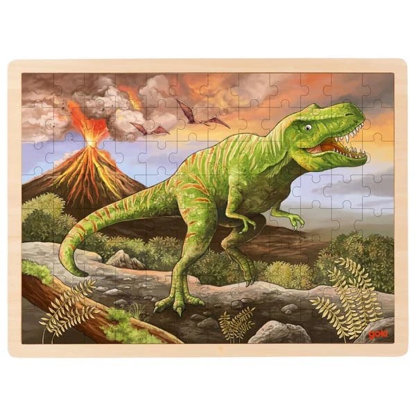 Wooden Puzzle - T-Rex Dinosaur 96 Pcs.