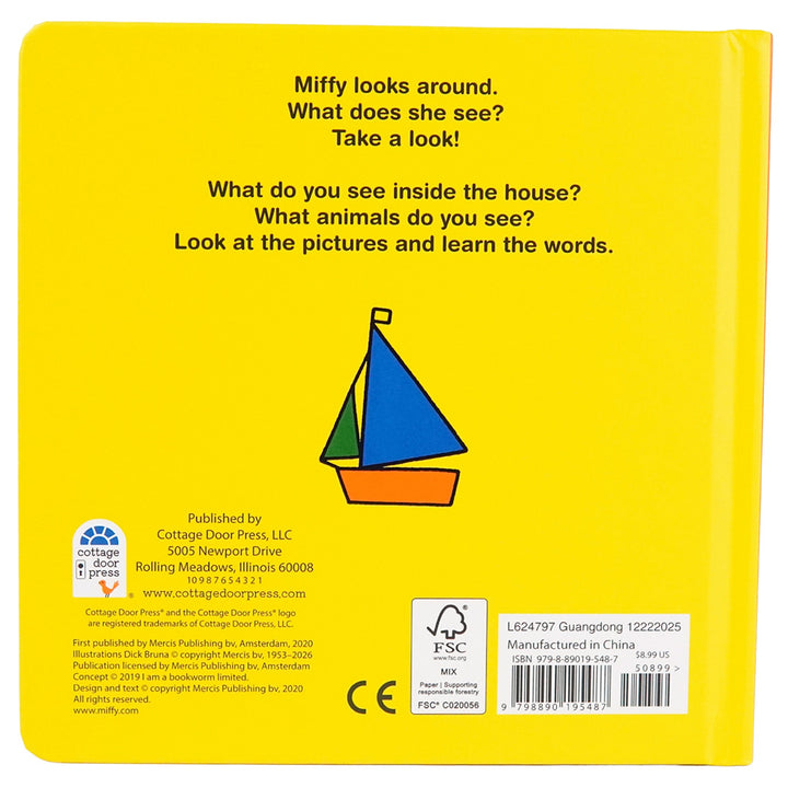 NEW Miffy's First Words Book