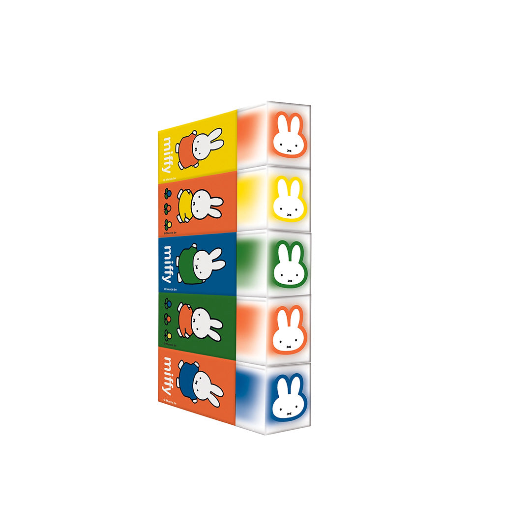 Miffy Block Eraser Set - 5 Erasers In Paper