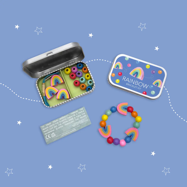 NEW Rainbow Bracelet Tin Gift Kit