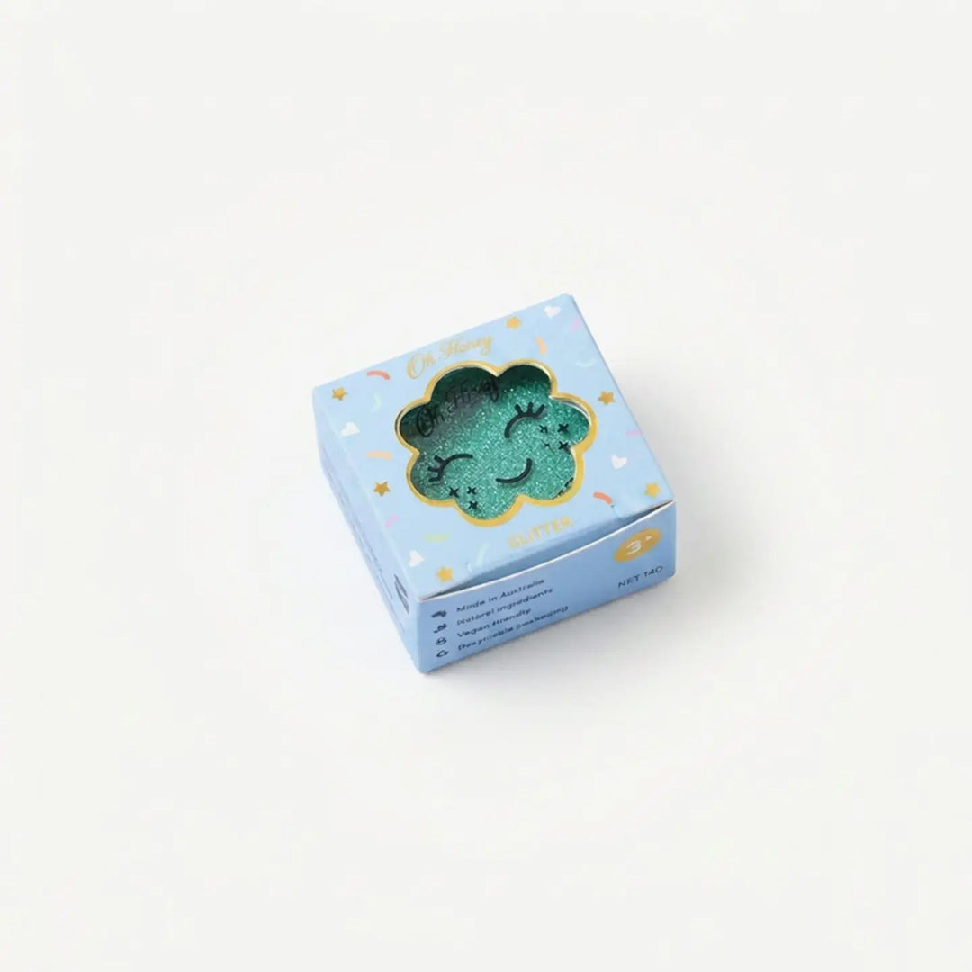 Oh Flossy Biodegradable Glitter - Mint Fine