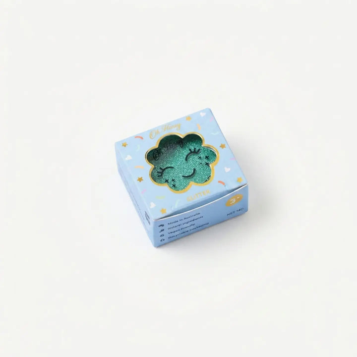 Oh Flossy Biodegradable Glitter - Mint Fine