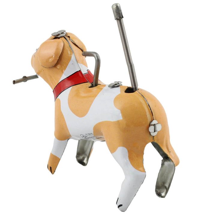 Retro Tin Toy Crazy Dog
