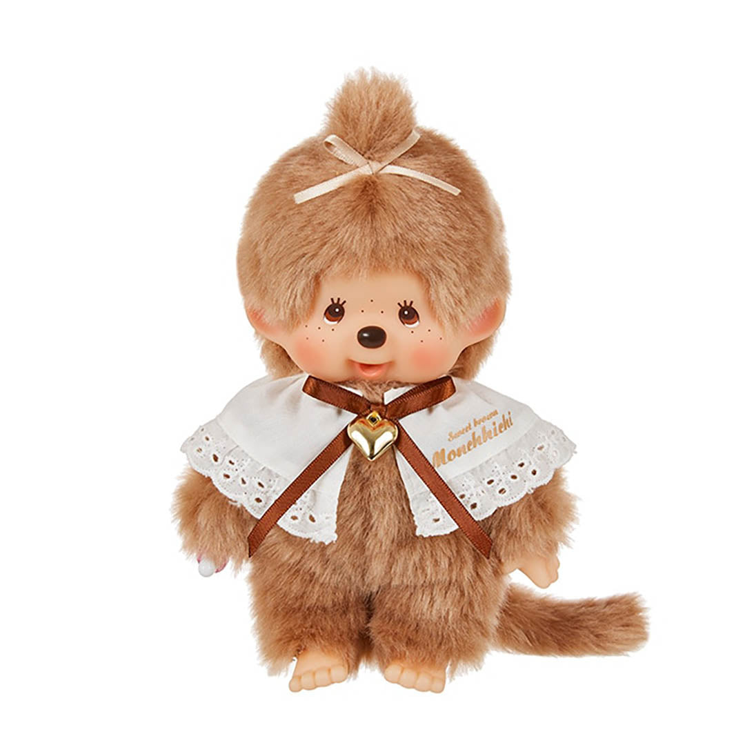 NEW Monchhichi Girl Sweet Brown Series Doll