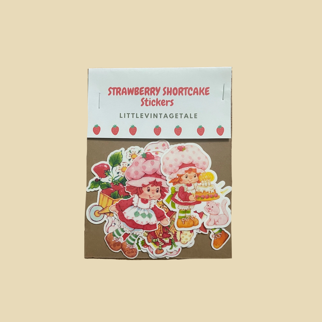 NEW Strawberry Shortcake Sticker Pack
