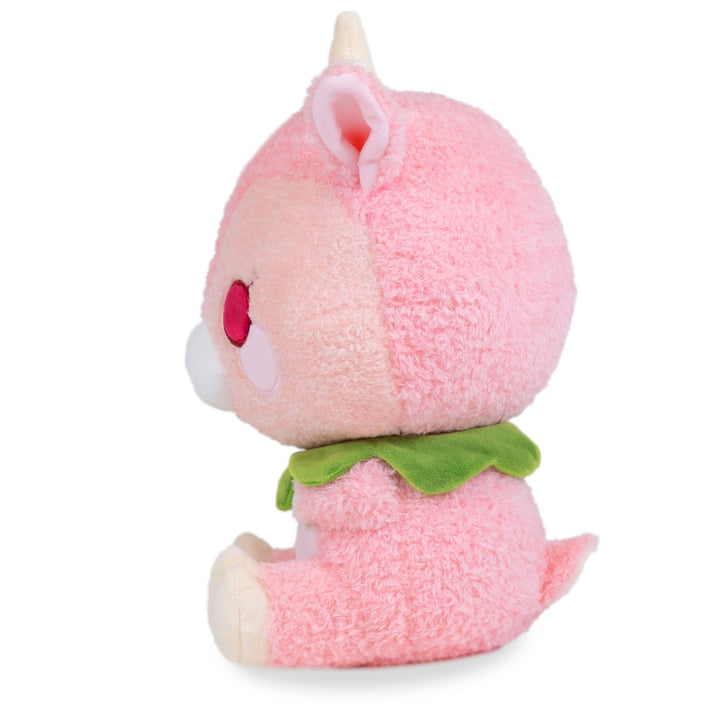 NEW Dearie the Strawberry Dear (Cute Kawaii Soft Pink Plush)