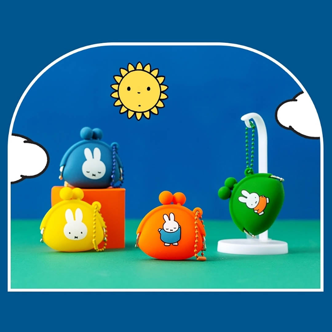 Miffy Mini Silicone Snap Pouch