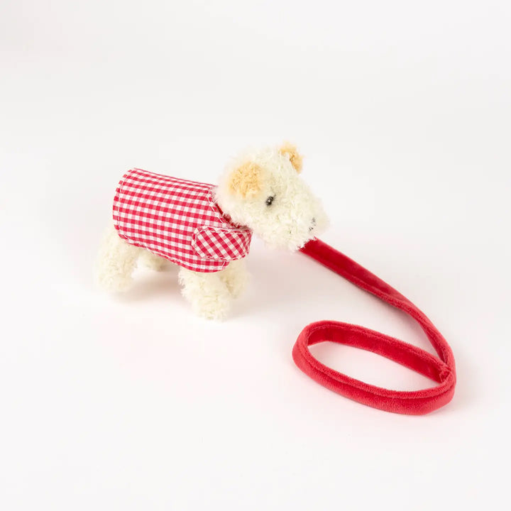 Eliot the Dog Small With Leash And Coat - NO BASKET