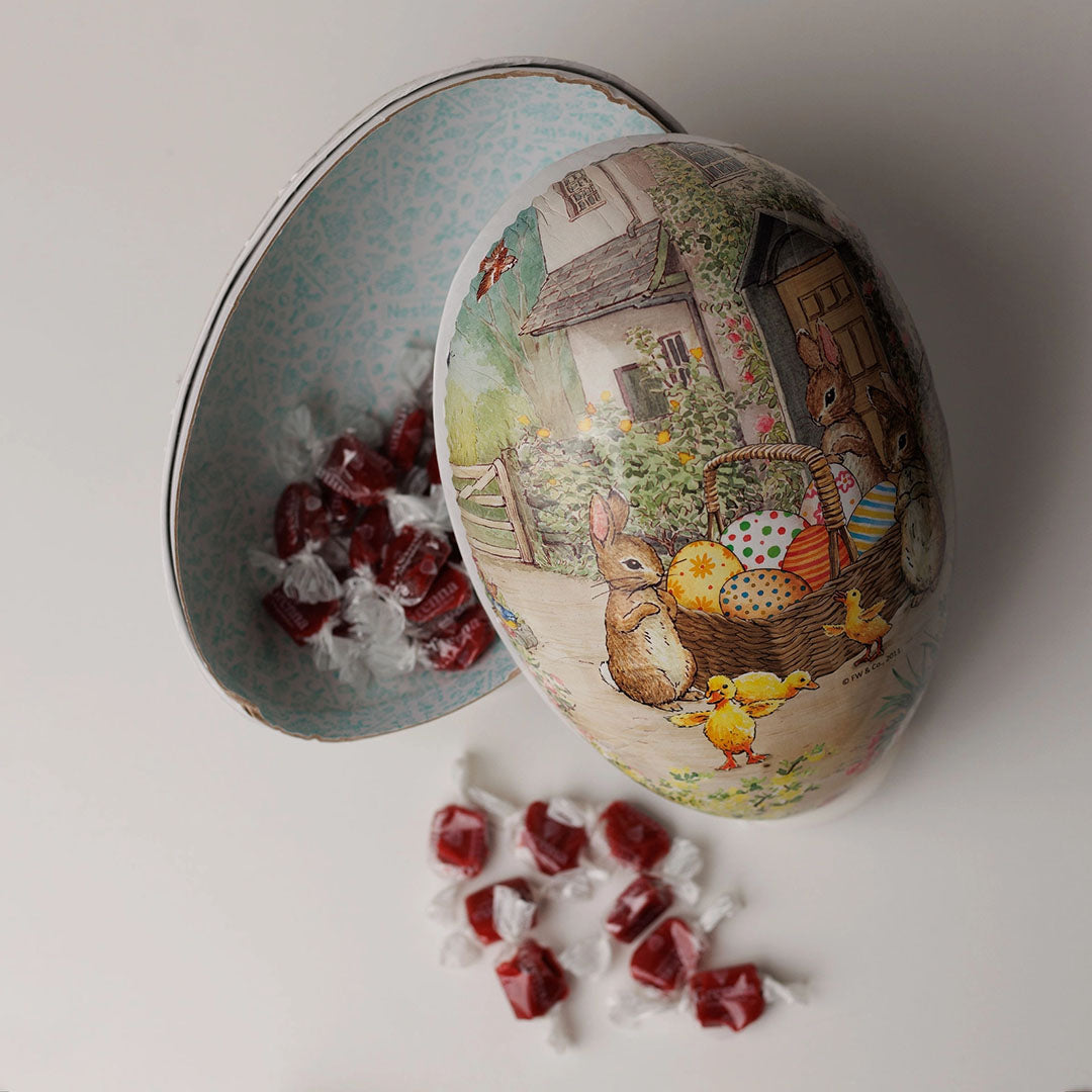 Paper Mache Medium Easter Egg For Fillings- Peter Rabbit & Friends