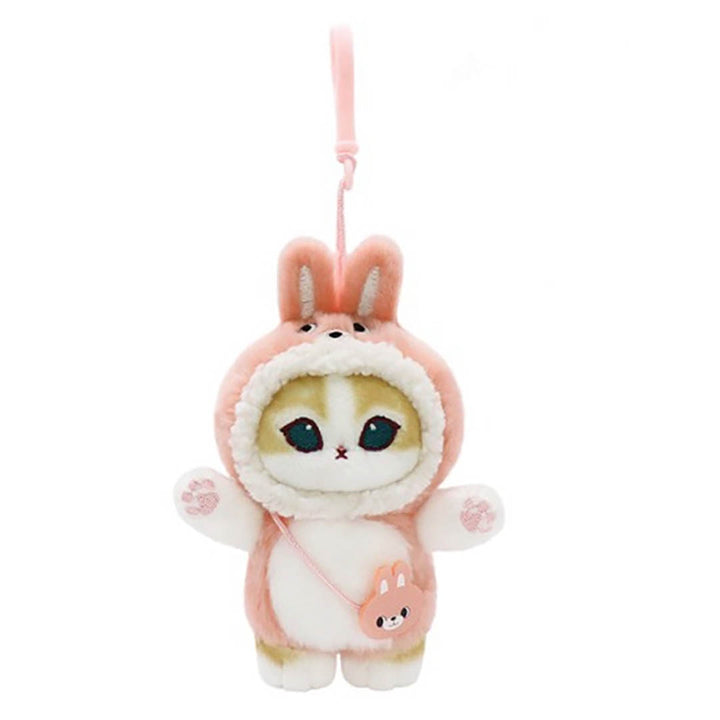 Limited! Mofusand Plush Keychain 9cm – Animal Costume Series