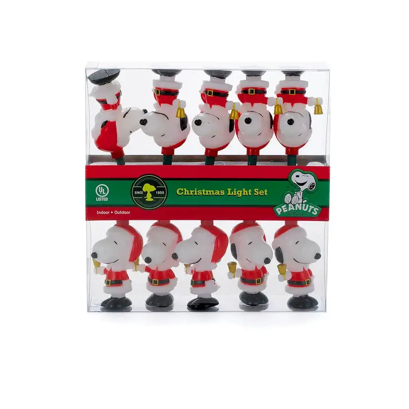 Snoopy Santa Light Set