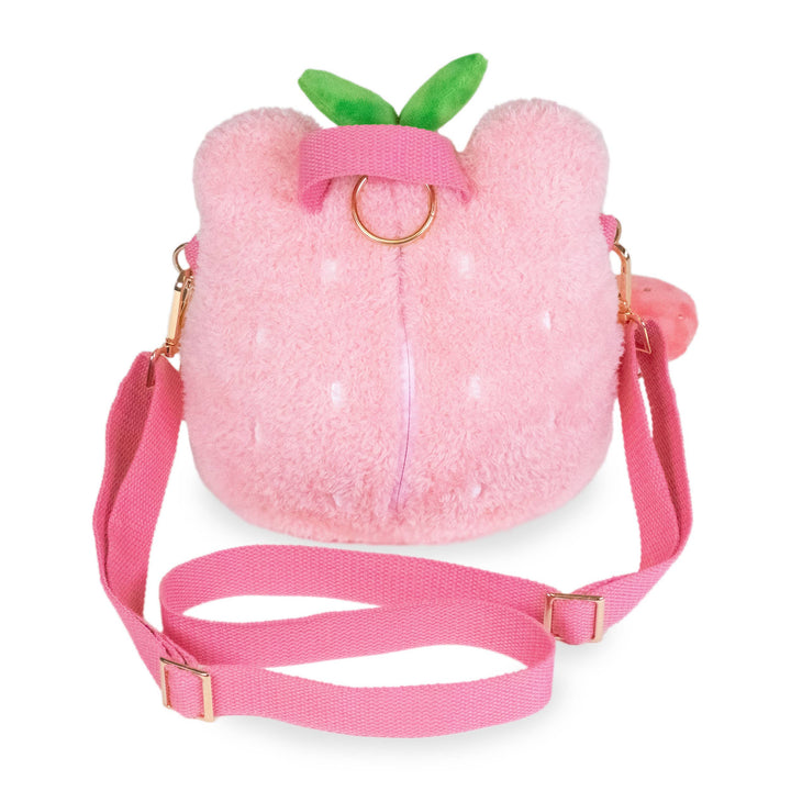 NEW Strawberry Wawa Backpack (Cute Kawaii Pink Frog Shoulder Bag)
