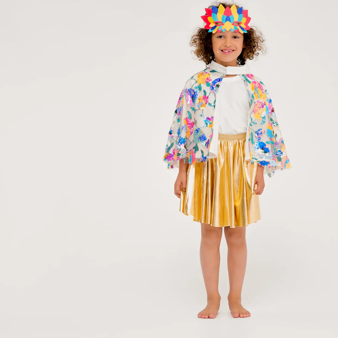NEW Floral Sequin Cape