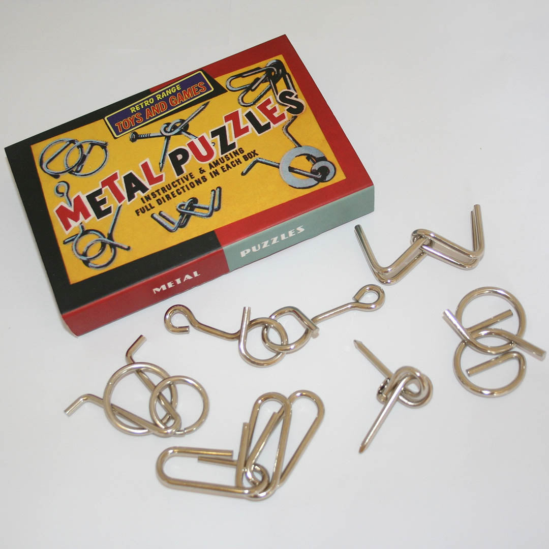 NEW Vintage Metal Puzzles