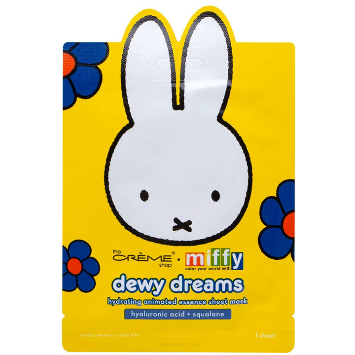 NEW Miffy Dewy Dreams Hydrating Face Sheet Mask Set