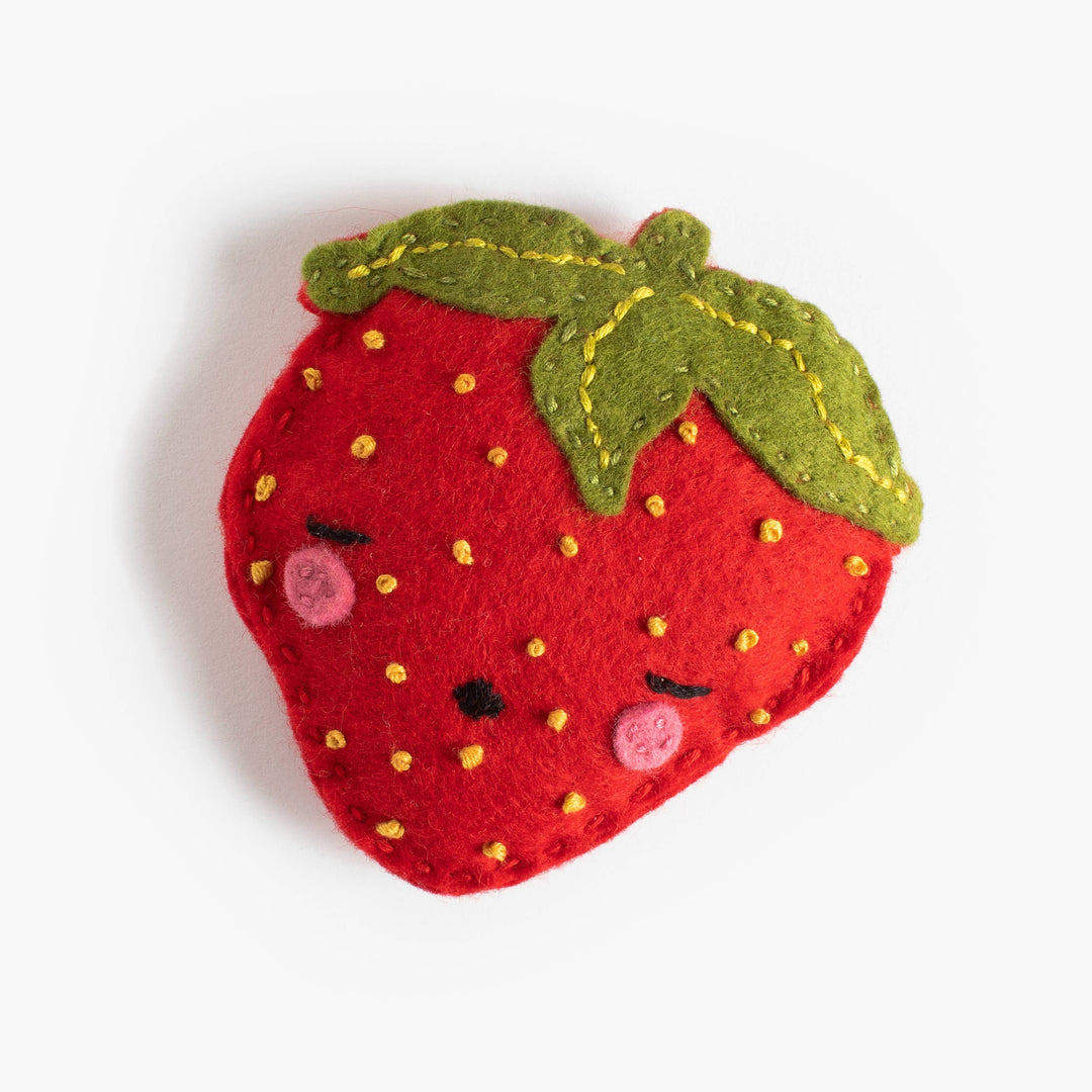 NEW DIY CRAFT KIT: Sam the Sleepy Strawberry