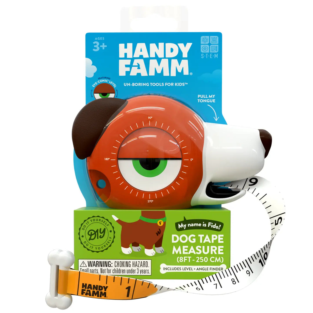 Stem Measuring Tape 4-in-1 Tool : Brown Puppy